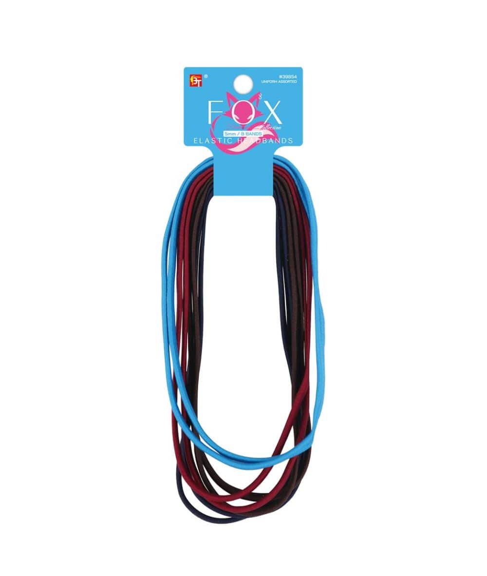 Beauty Town Fox Collection-Elastic Headbands 5Mm, Hair Tools - Cloré Beauty