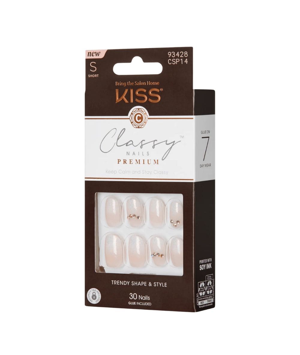 Kiss Classy Nails Premium [On Stage] #Csp14, COSMETICS MAKEUP - Cloré Beauty