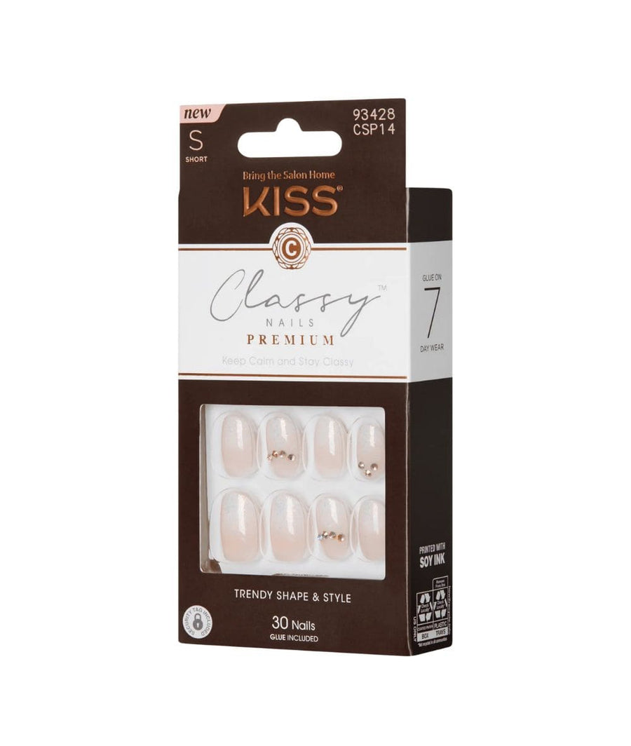 Kiss Classy Nails Premium [On Stage] #Csp14, COSMETICS MAKEUP - Cloré Beauty