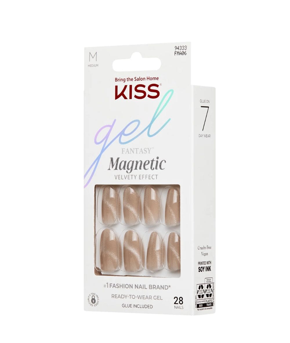 Kiss Gel Fantasy Magnetic nails, COSMETICS MAKEUP - Cloré Beauty