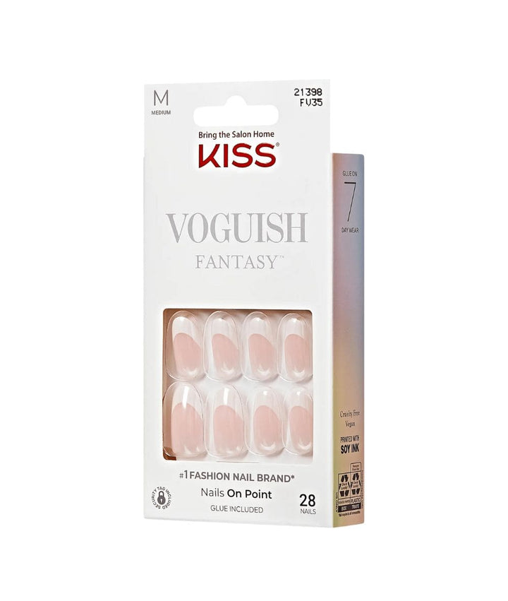Kiss Voguish fantasy French Nail, COSMETICS MAKEUP - Cloré Beauty