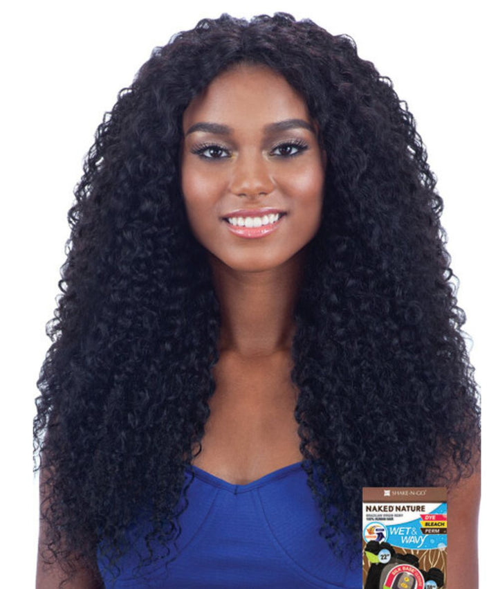 Shake-N-Go Naked Nature Wet & Wavy - Beach Curl 7 Pcs