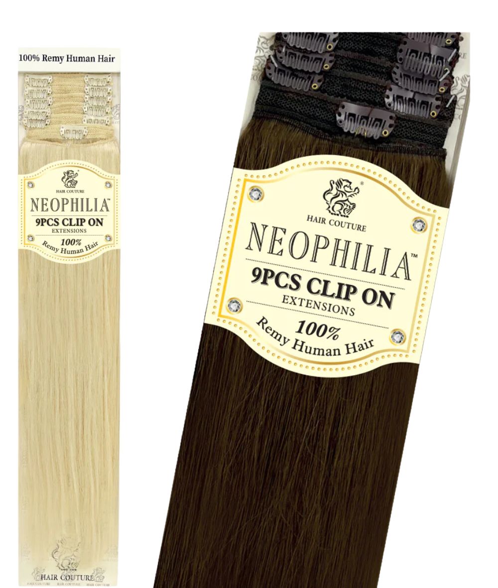 Hair Couture Neophilia 9Pcs Clip, HAIR EXTENSIONS - Cloré Beauty
