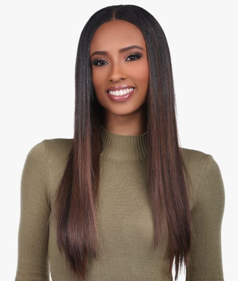 Sensationnel Everly 7Pcs Butterfly Clip In Straight 18 inch, HAIR EXTENSIONS - Cloré Beauty