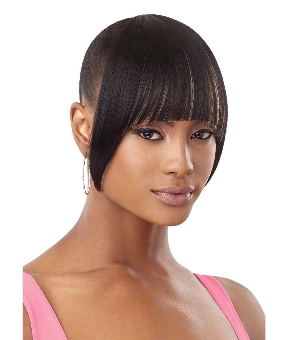 Outre Pretty Quick Bang- Crescent China Bang, Hair Extensions - Cloré Beauty