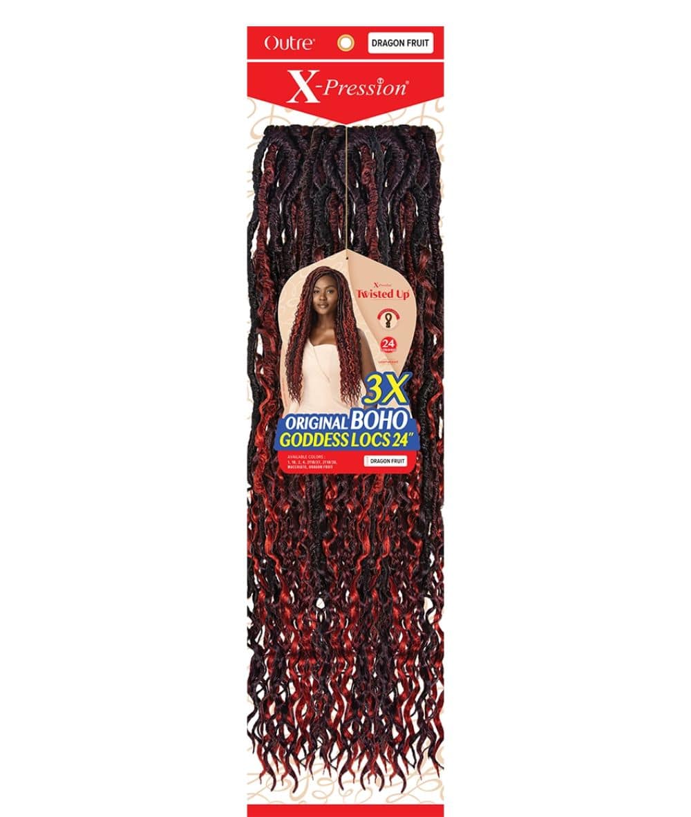 Outre X-Pression Twisted Up 3X Original Boho Goddess Locs 24"