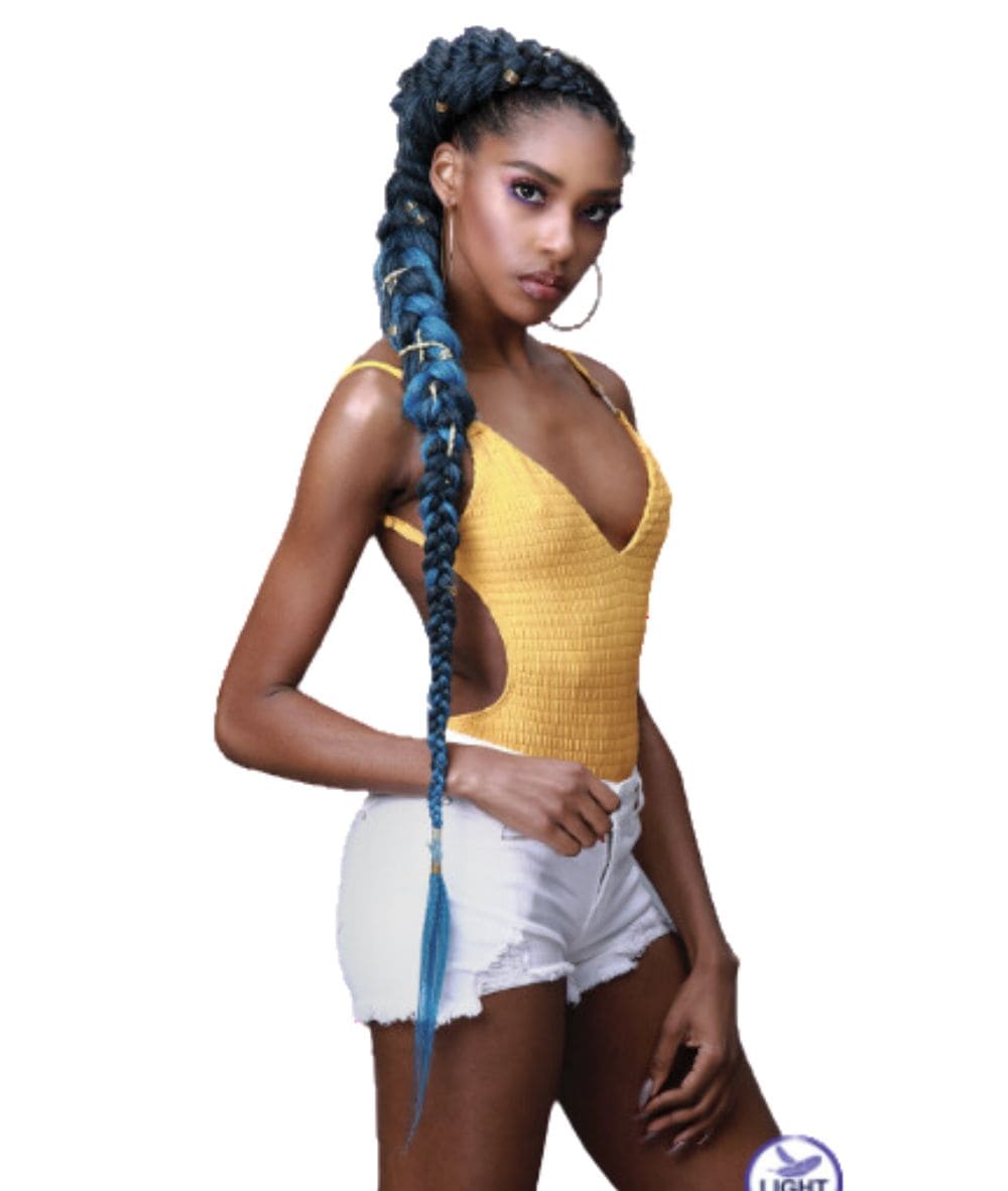 Bobbi Boss 3X Pre-Feathered Just Glam Braid 72 inch, HAIR EXTENSIONS - Cloré Beauty