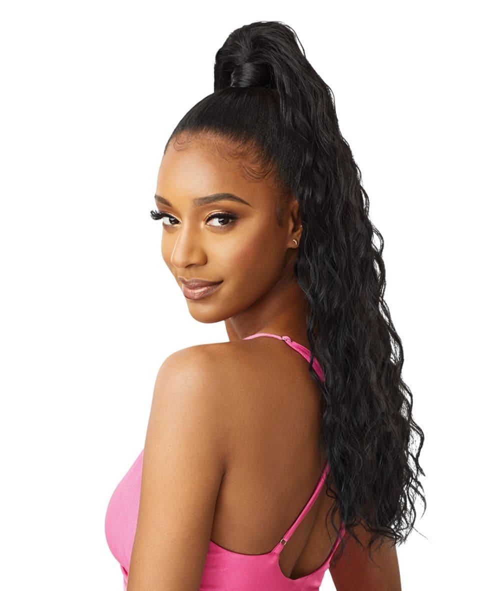Outre Pretty Quick Wrap Pony Natural Wave 28 inch, HAIR EXTENSIONS - Cloré Beauty