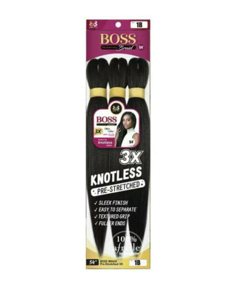 Bobbi Boss 3X Boss Braid Pre-Feathered 54"