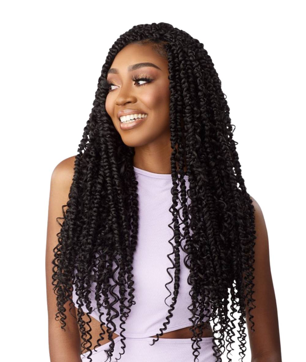 Sensationnel Lulutress Crochet Braid 3X Boho Passion Twist 24 inch, HAIR EXTENSIONS - Cloré Beauty