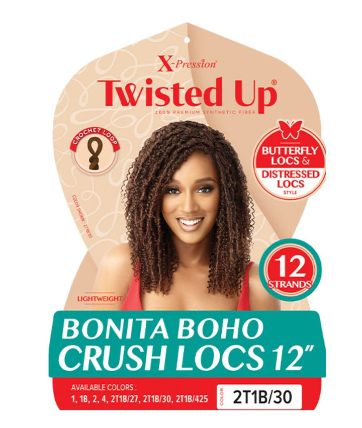 Outre X-Pression Twisted Up Bonita Boho Crush Locs 12"