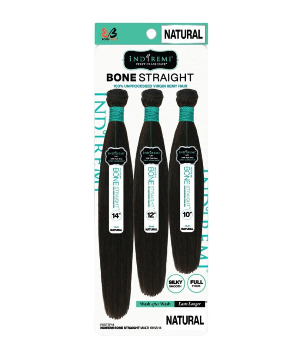 Bobbi Boss Indiremi Bone Straight Multi Pack, HAIR EXTENSIONS - Cloré Beauty