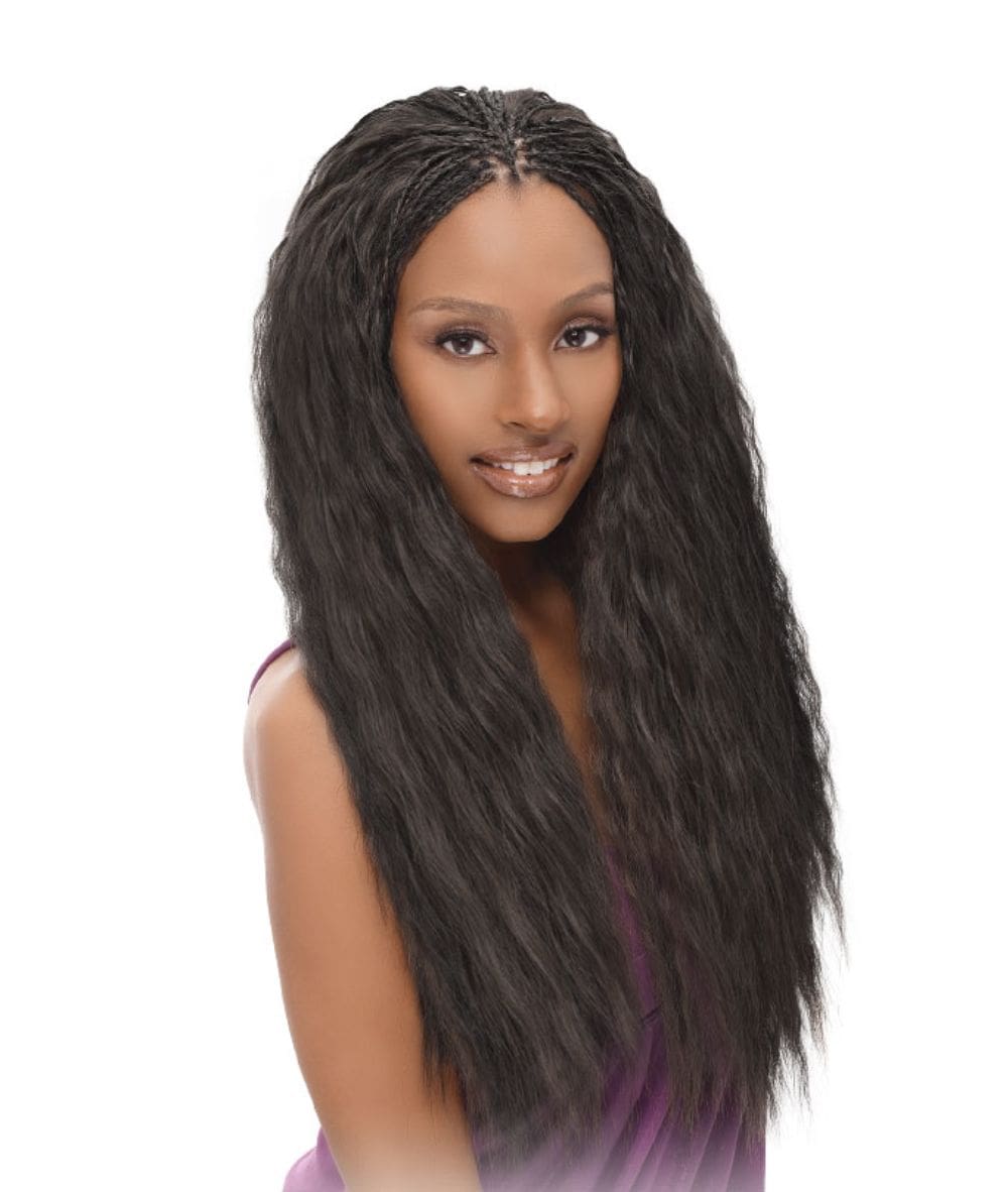 Janet Humna Hair Briad Wet & Wavy New Deep Bulk 18"