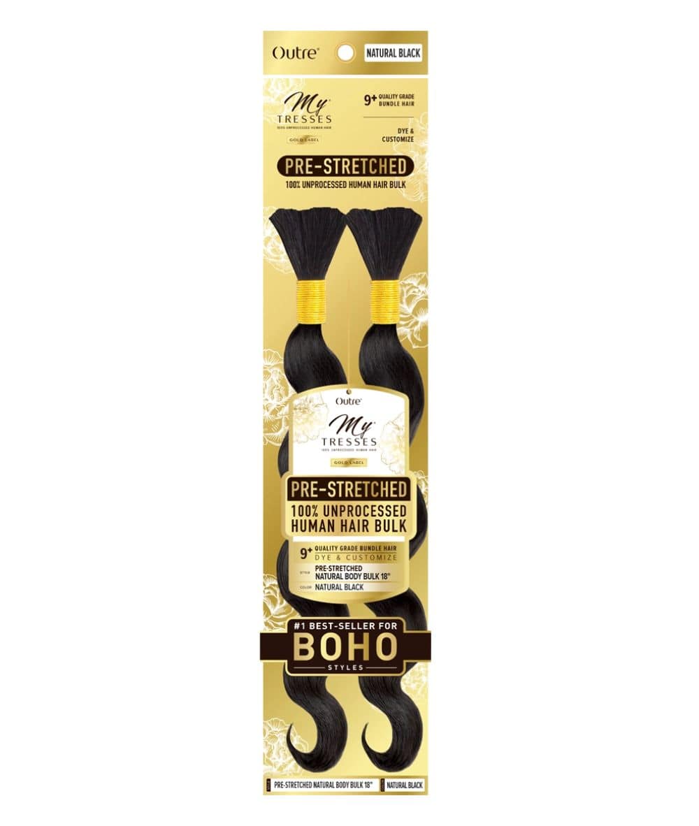 Outre Mytresses Gold Label Human Hair Natural Body Bulk, HAIR EXTENSIONS - Cloré Beauty