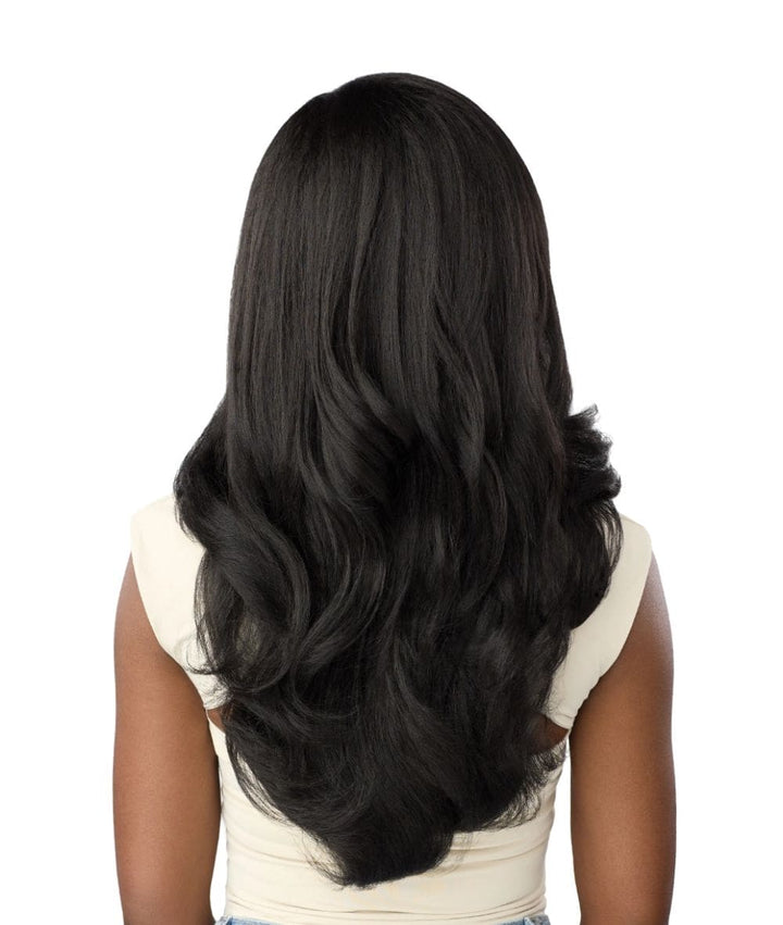 Outre Quick Weave Dominican Blowout Waves Synthetic Half Wig