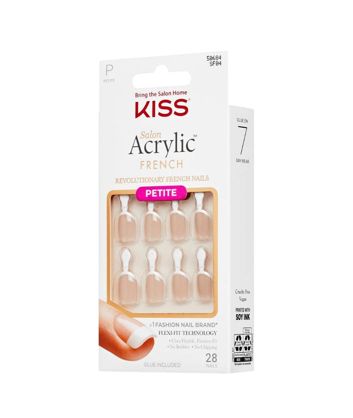 Kiss Salon Acrylic French [My Fly] #Sf04
