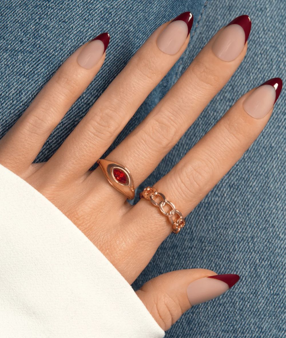 Kiss Salon Acrylic French Color [Catchy] #Sfo09