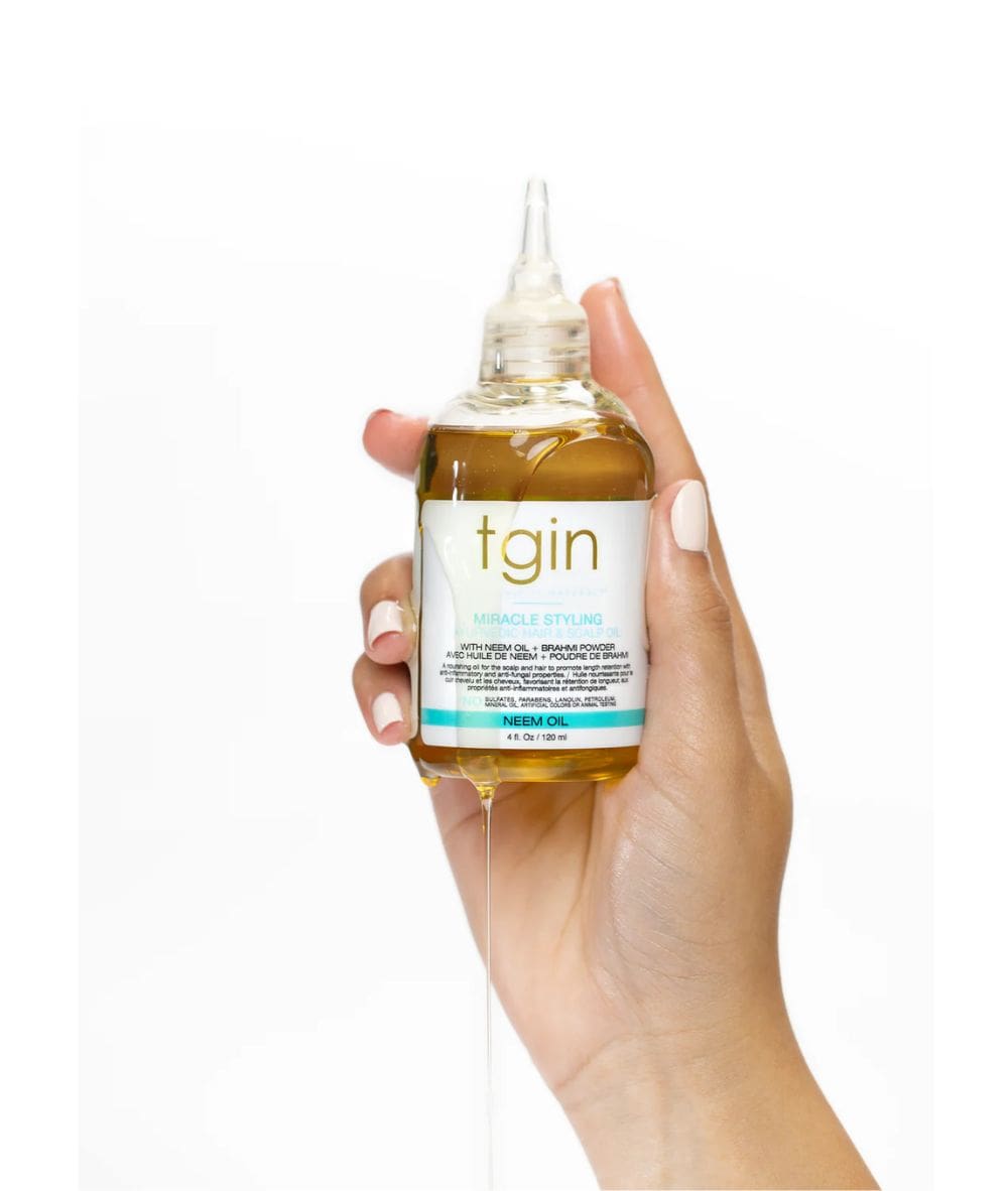 Tgin Miracle Styling Ayurvedic Hair & Scalp Oil 4oz
