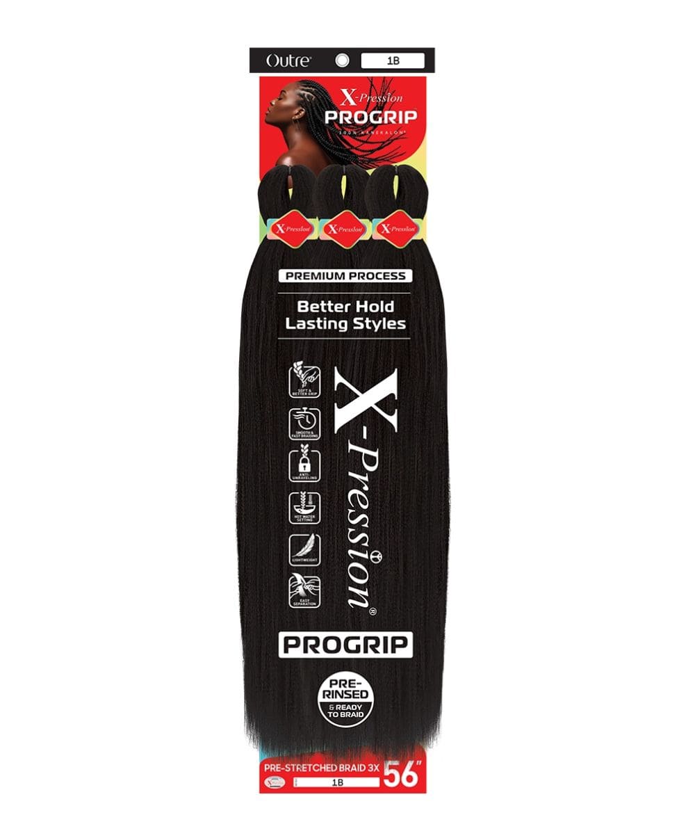 Outre X-Pression 3X Pre-Stretched Pro Grip Braids 56"