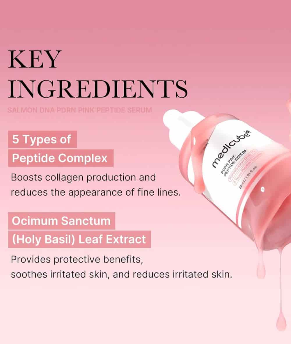 Medicube PDRN Pink Peptide Serum 30ml