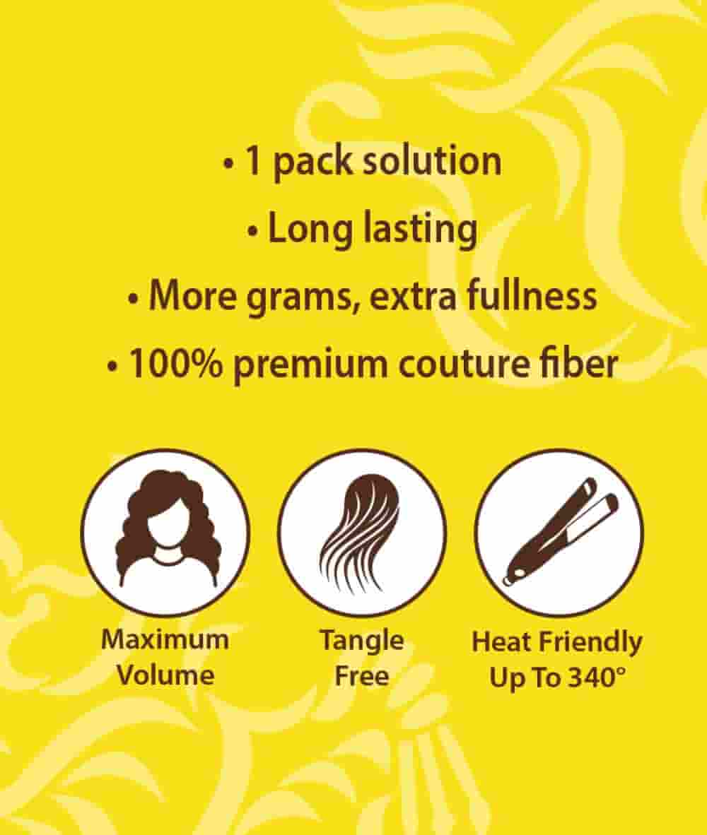 Hair Couture Quattro Synthetic Bundle Deep Wave 18"20"22"24"