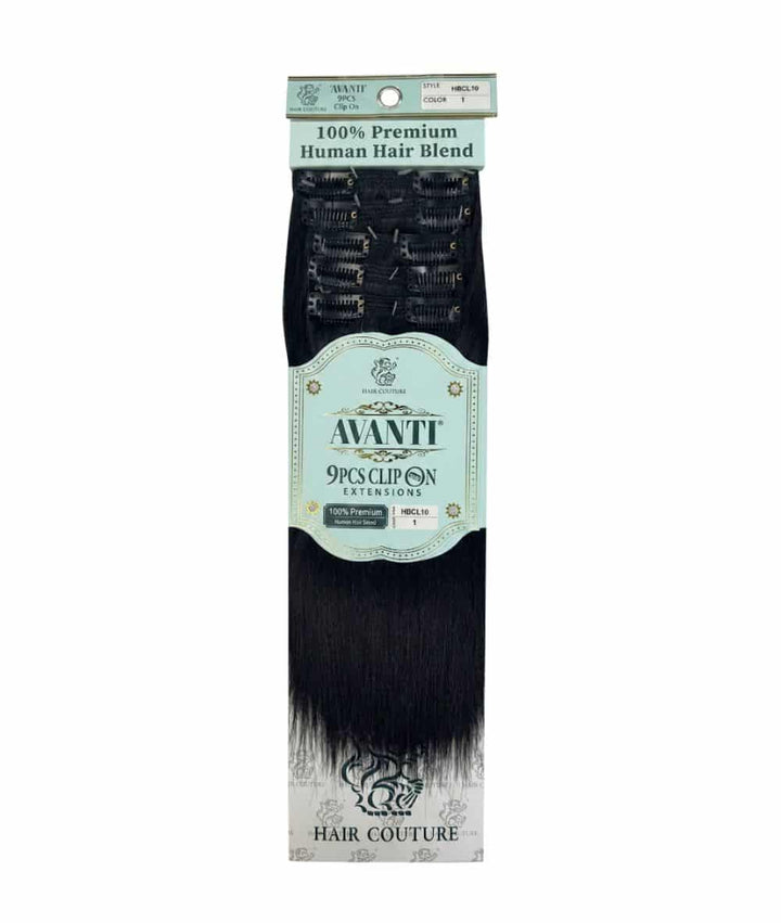 Hair Couture Clip In 9Pcs Extension Avanti 10"