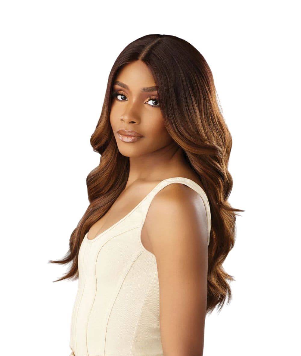 Sensationnel Glamzy Lace V Part Wig- Talia