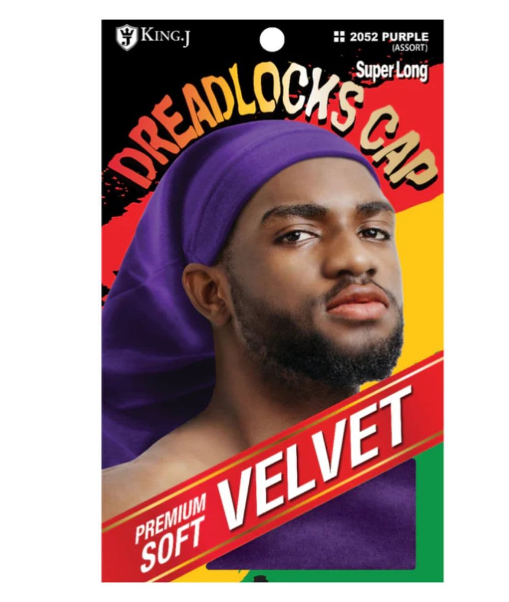 M&amp;M King.J Velvet Dreadlock Cap Super Long  [Assorted] 