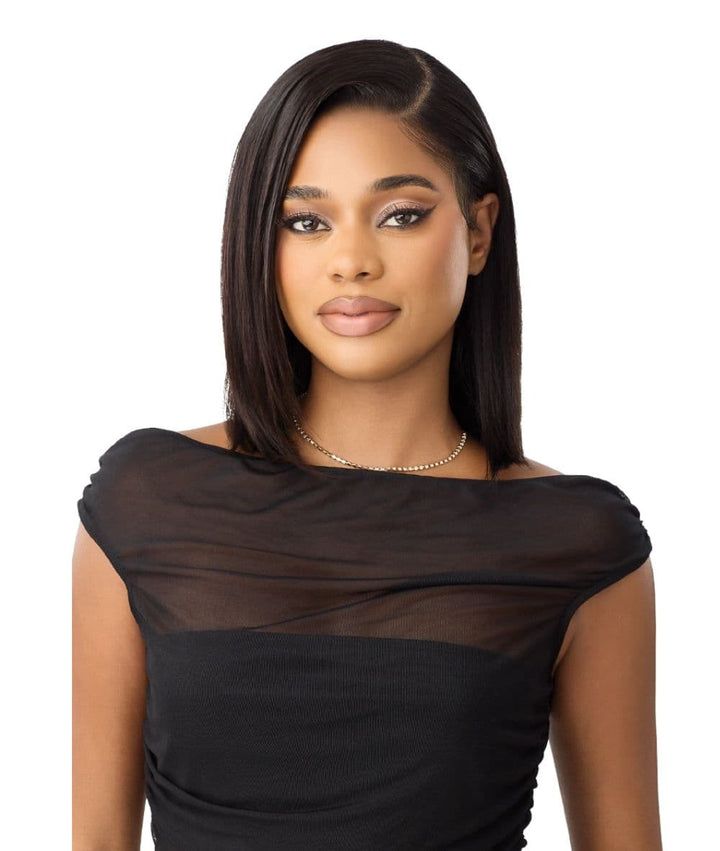 Outre Mytresses Black Label HH Lace Front Wig- 13X4 Virgin Straight Bob 12"