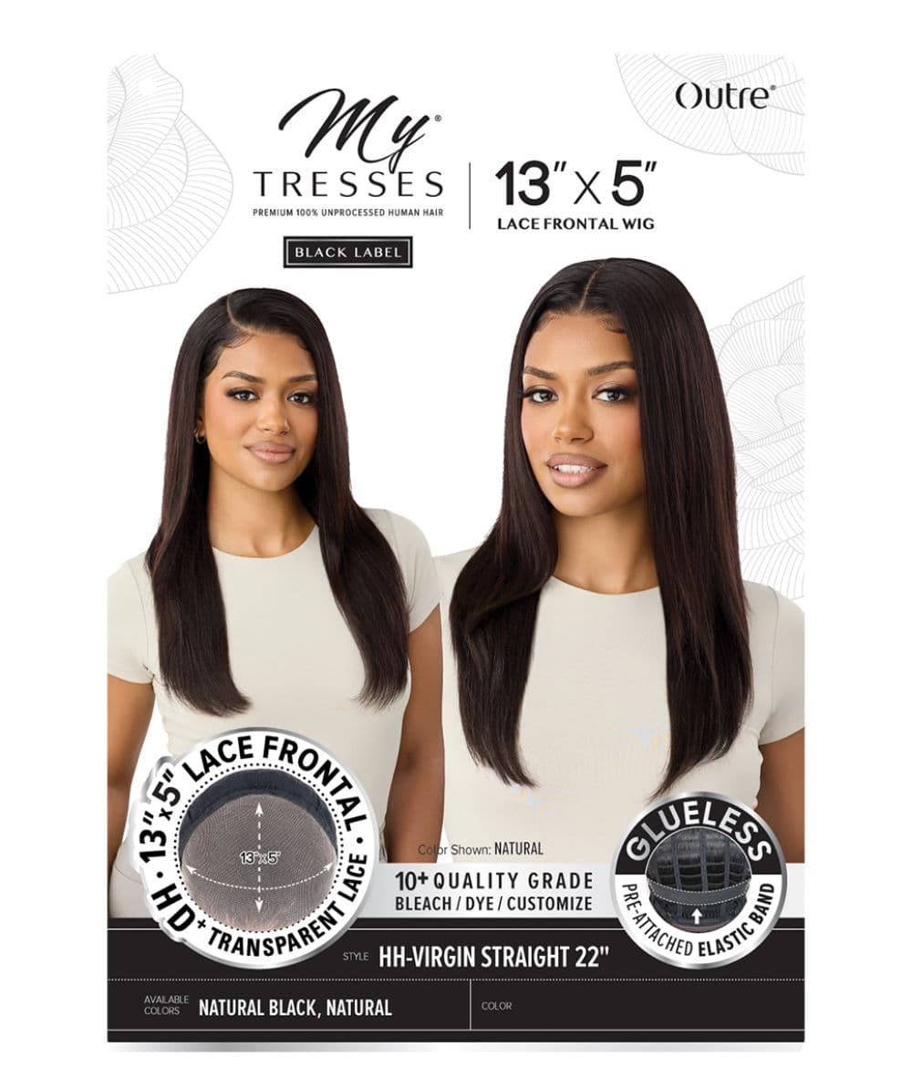 Outre Mytresses Black Label HH Lace Front Wig- 13X5 Virgin Straight 22"