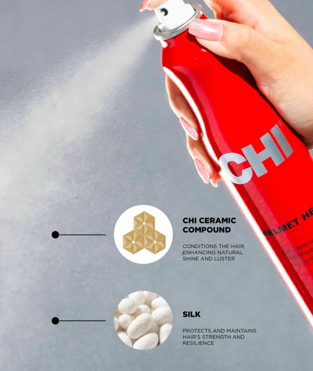 CHI Helmet Head Extra Firm Hair Spray 10oz