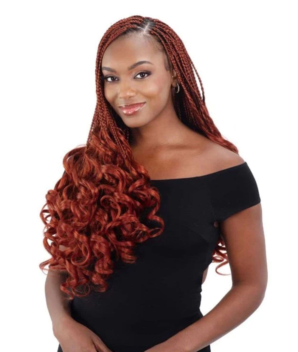 Shake-N-Go Freetress Braid 4X French Curl 18"