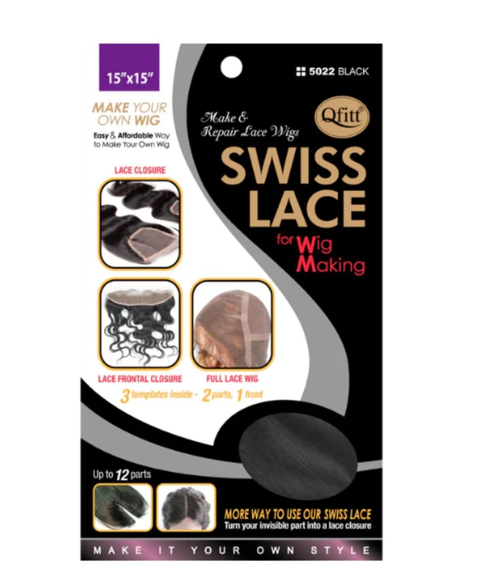 M&M Qfitt Swiss Lace For Wig Making, Accessory - Cloré Beauty