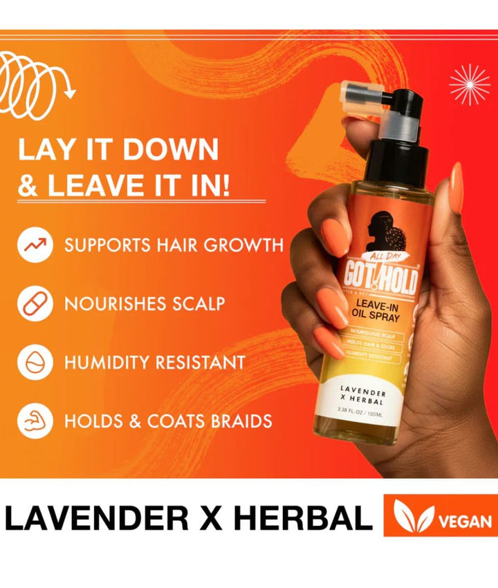 All Day Got Hold Leave-in Oil Spray 3.38oz