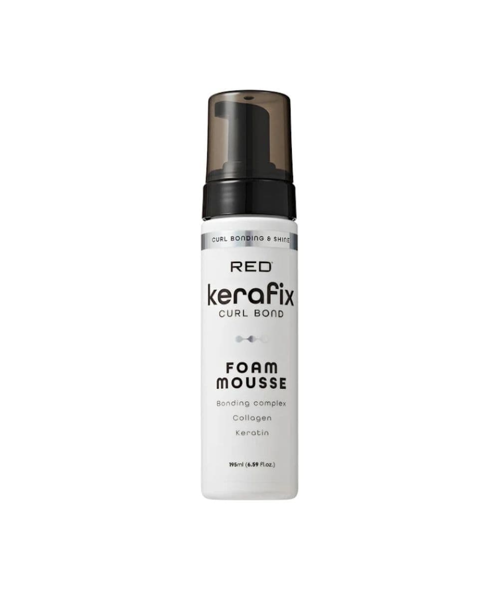 Red Kerafix Curl Bond Foam Mousse 6.59oz #SCB01