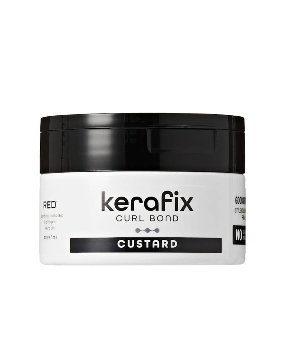 Red kerafix Curl Bond Custard 8oz 