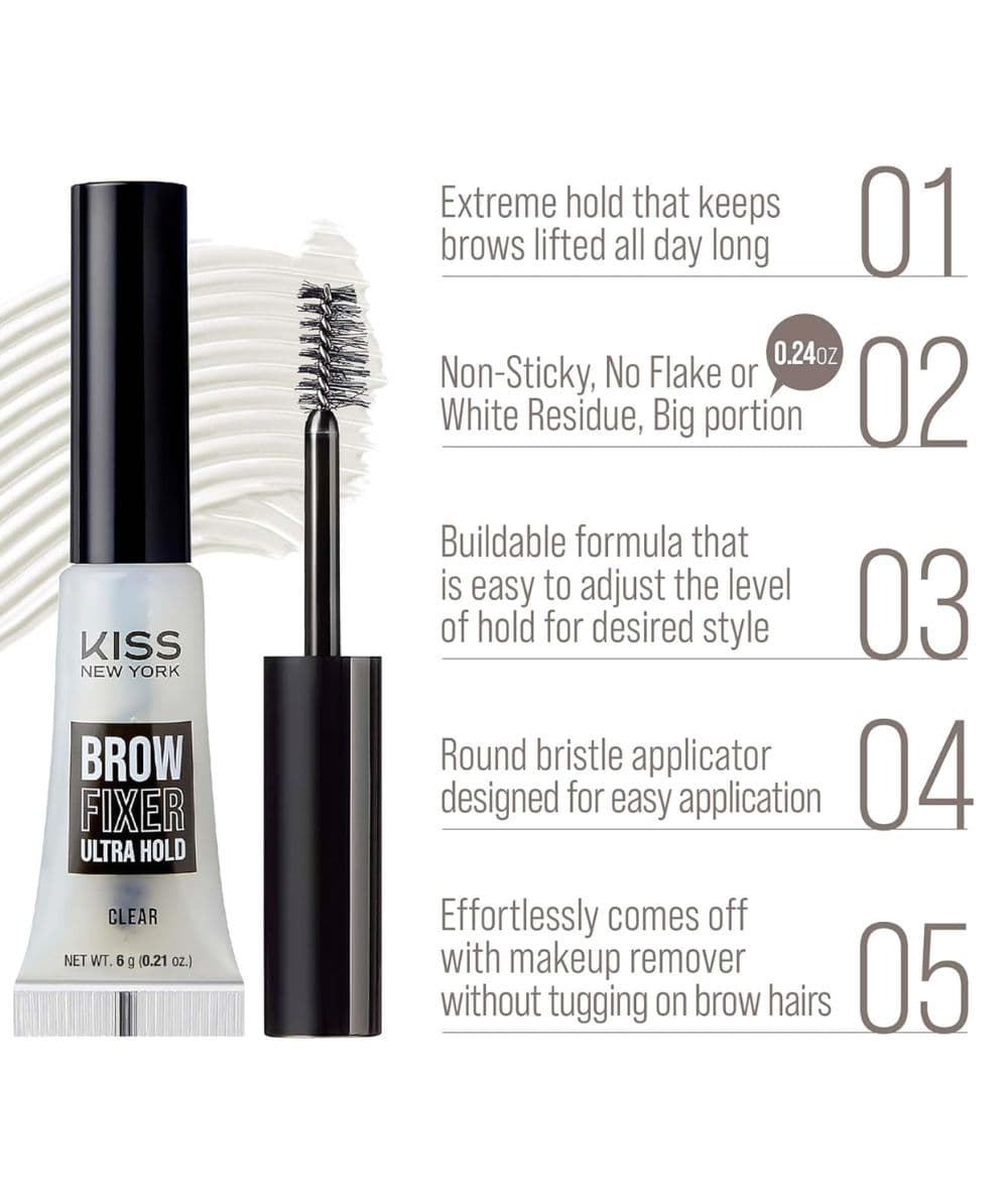 Kiss New York Brow Fixer, Cosmetics - Cloré Beauty