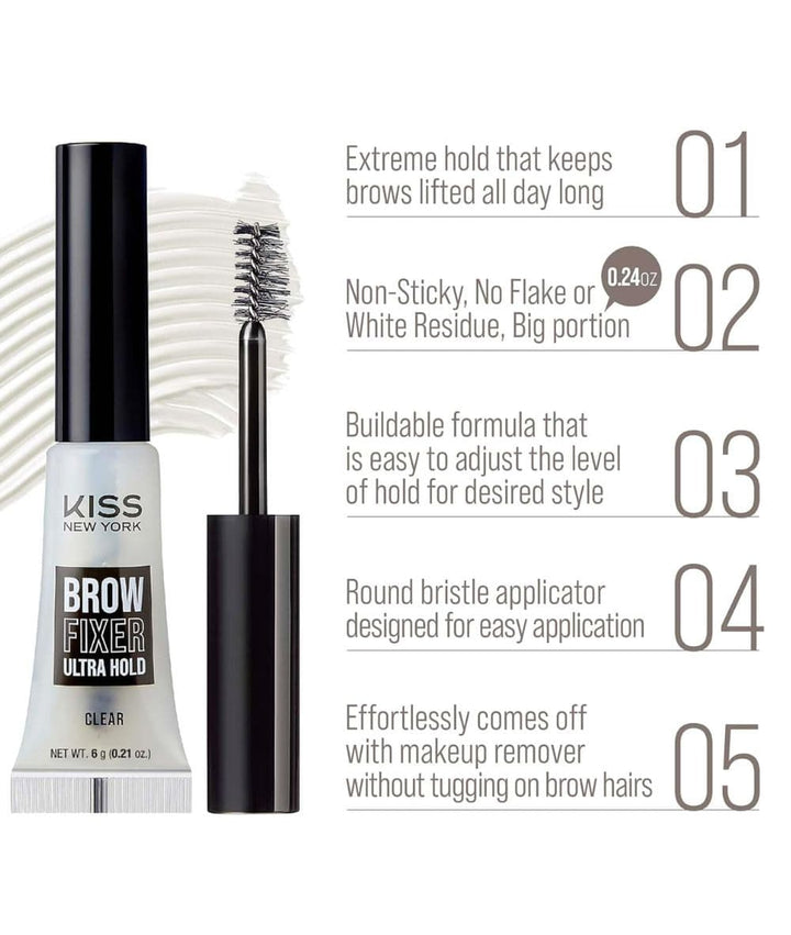 Kiss New York Brow Fixer, Cosmetics - Cloré Beauty