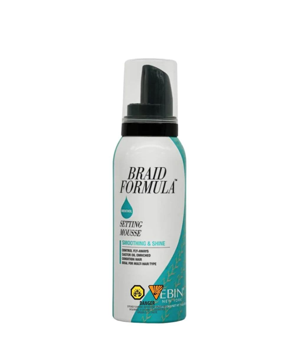 Ebin Newyork Braid Formula Setting Mousse 2.7oz