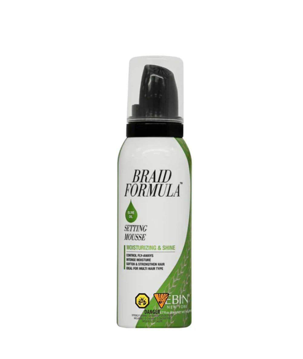 Ebin Newyork Braid Formula Setting Mousse 2.7oz, Hair Care - Cloré Beauty
