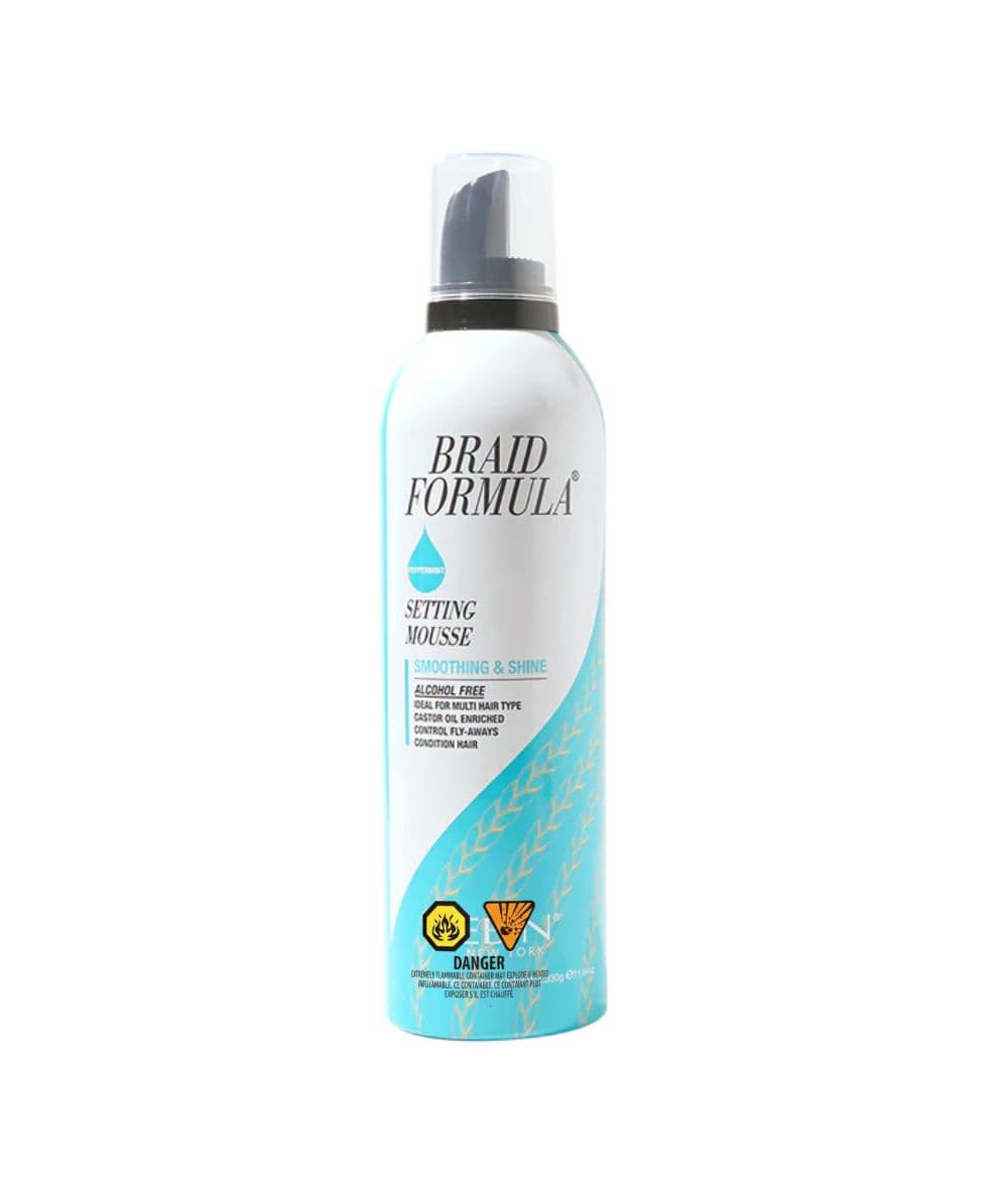 Ebin Newyork Braid Formula Setting Mousse 12.49oz