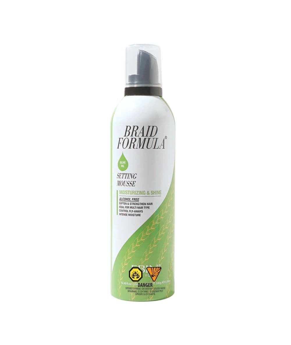 Ebin Newyork Braid Formula Setting Mousse 12.49oz