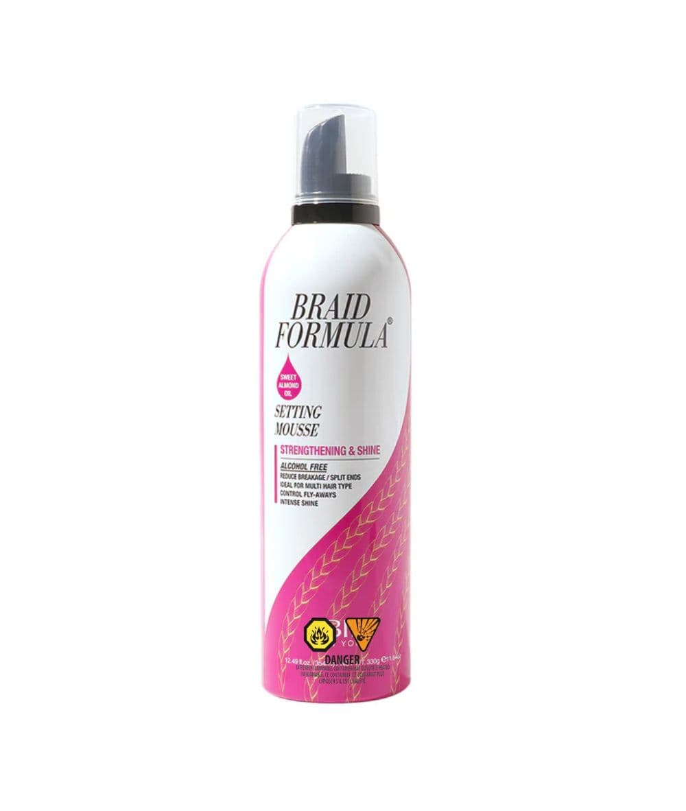 Ebin Newyork Braid Formula Setting Mousse 12.49oz
