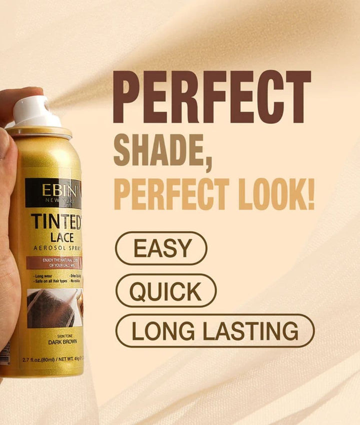 Ebin New York Tinted Lace Spray 150 Ml, Hair Care - Cloré Beauty
