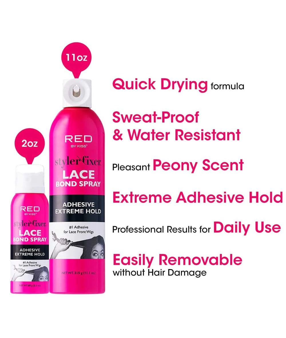 Red By Kiss Styler Fixer Lace Bond Spray #Ss, Hair Care - Cloré Beauty