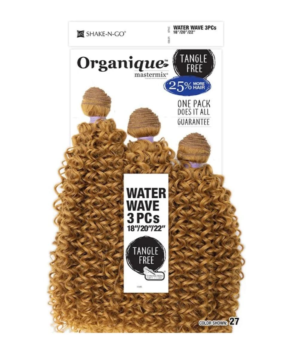 Shake-N-Go Organique Water Wave 3PCS 18"20"22", Hair Extensions - Cloré Beauty