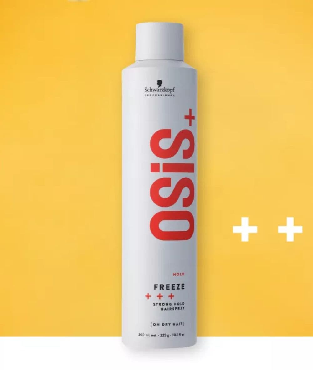 Schwarzkopf OSiS+ Freeze Medium Hold Hairspray 300ml, Hair Care - Cloré Beauty