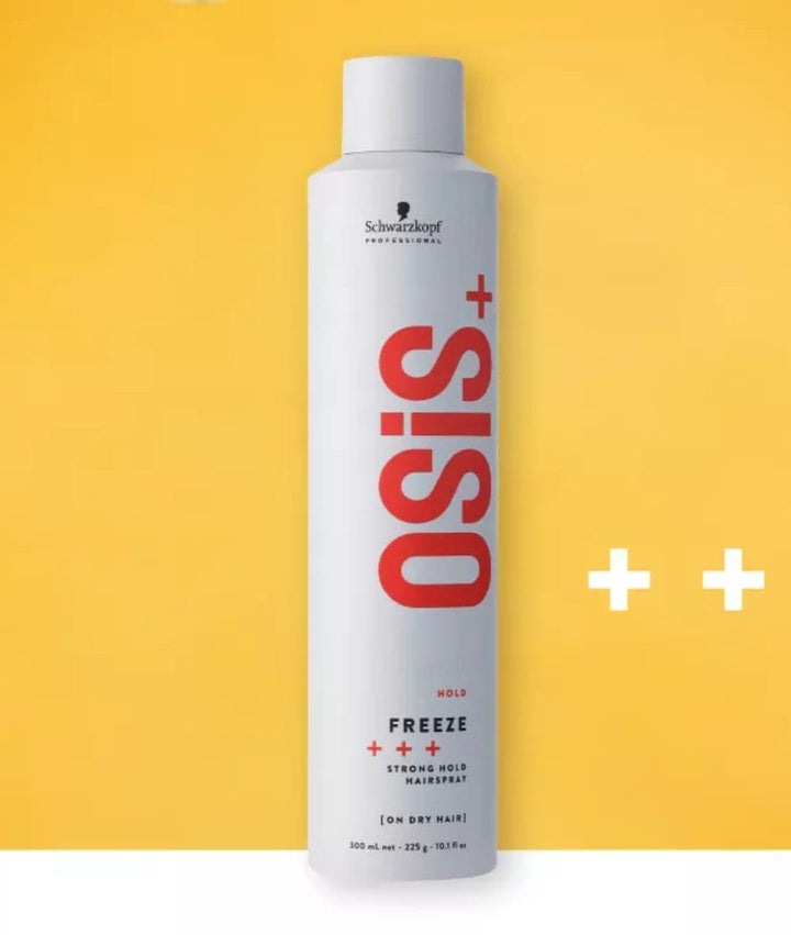 Schwarzkopf OSiS+ Freeze Medium Hold Hairspray 300ml, Hair Care - Cloré Beauty