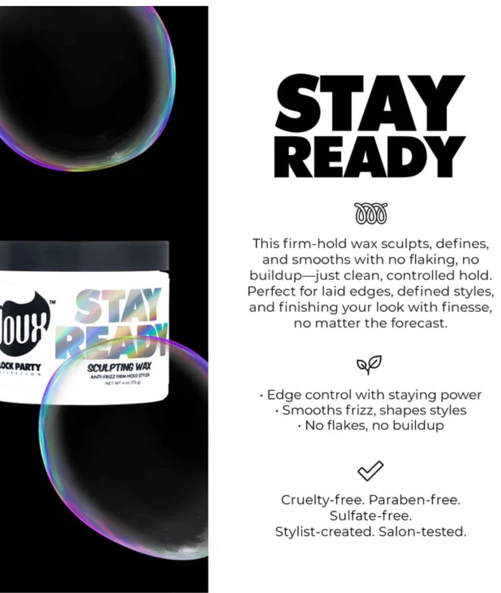 The Doux BP Stay Ready Sculpting Wax 4oz