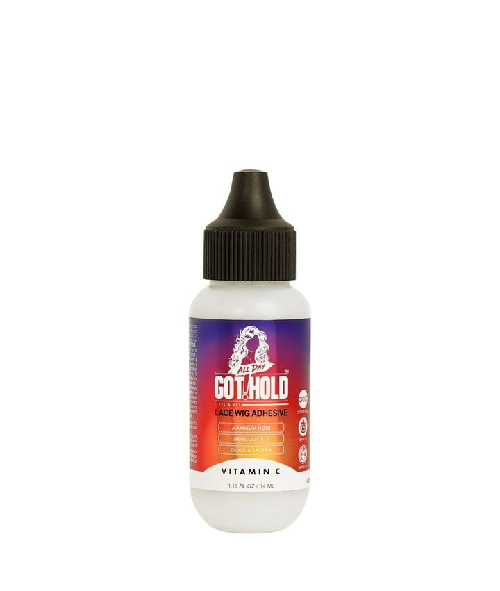 All Day Got Hold Wig and Weave Collection Lace Wig Adhesive 1.18oz, Accessory - Cloré Beauty